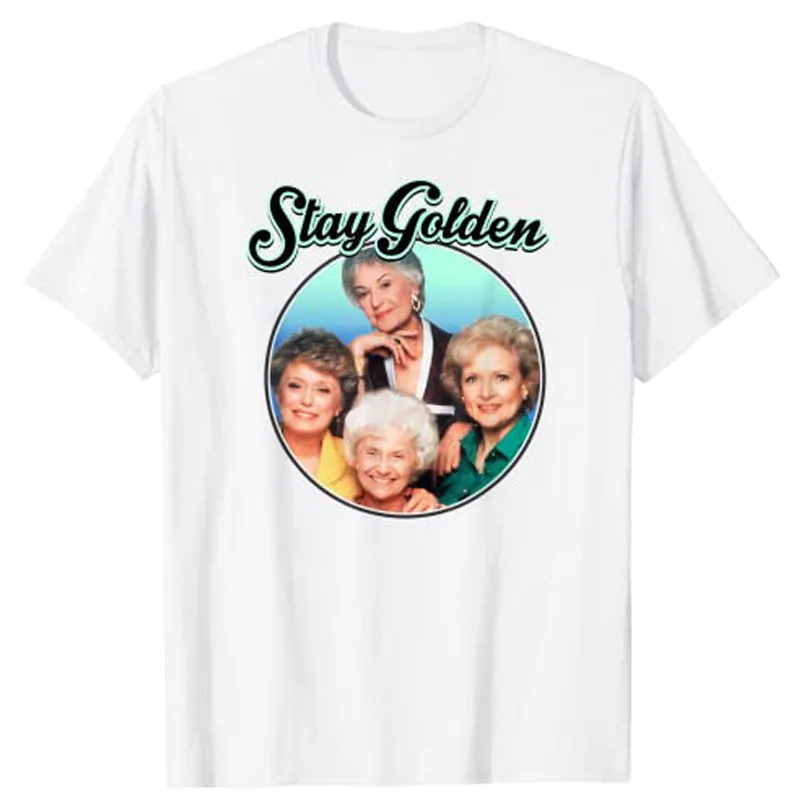 The Golden Girls Stay Golden เสื้อยืดเสื้อผ้าผู้หญิง