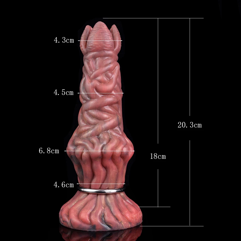 FAAK Fantasy Pneumatic Ovipositor Anal Sex Toys Lay Eggs Dildos Silicone Vaginal Balls Butt Plug Adult Games Masturbators