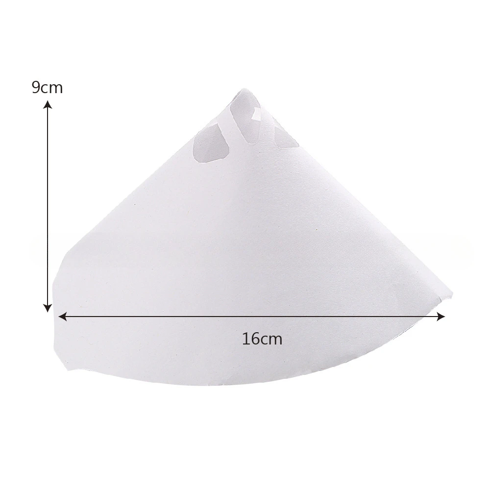 Car Paint Filter Paper 100 Microns Car Paint Spray Mesh Paper Filter Funnel Strainer Disposable Conical Straining Funnel