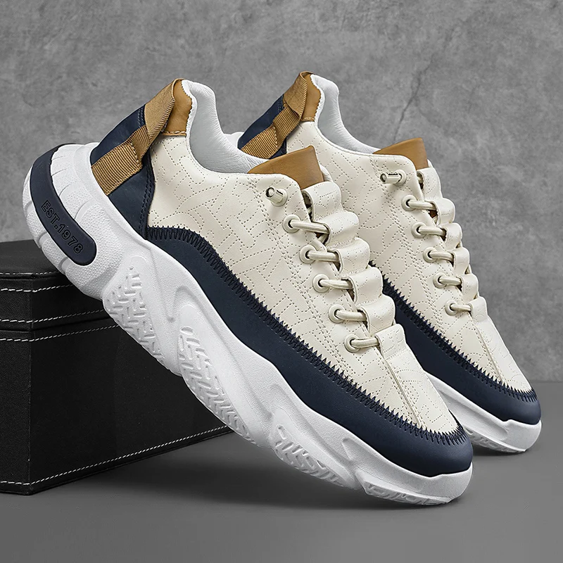 

1 Pair Breathable Sports Casual Men's Shoes for Outdoor Activities, Versatile and Comfortable, Lightweight and Fit for Training