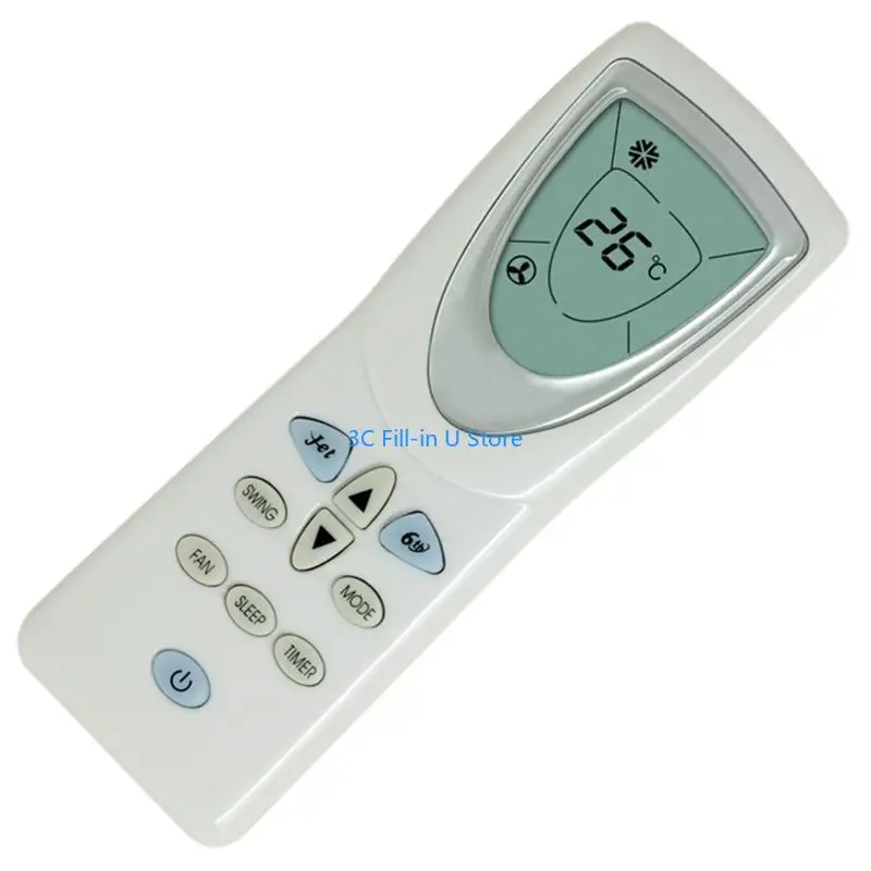 G8TA Portable DG11D1-10 Air acondicionador Control remoto Controlador remoto para AC-Q052PR2 Fernbedineung Durable