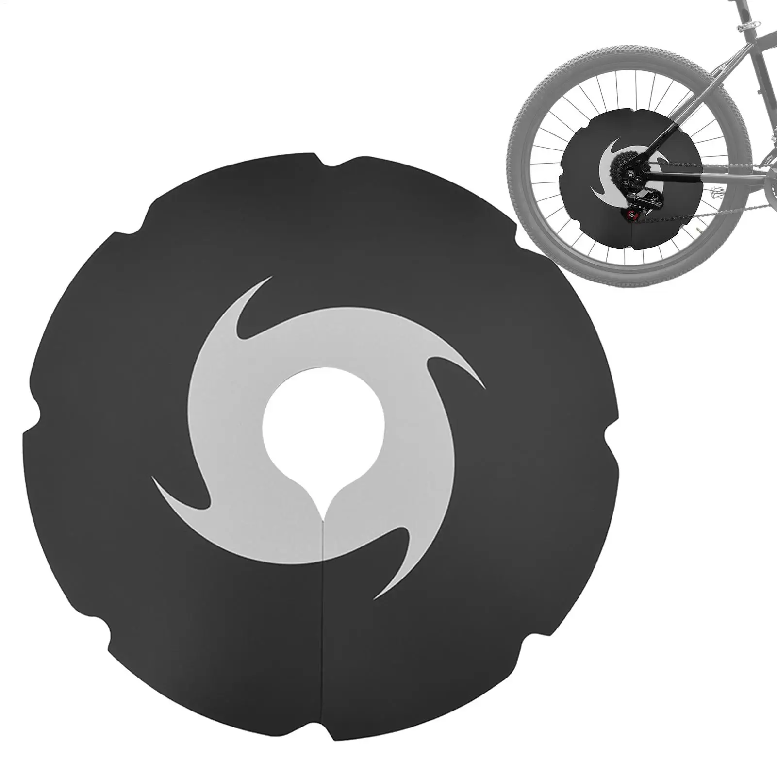 أغطية الفرامل أغطية حماية ل فرامل قرص الدراجة وسادة حماية أداة تنظيف مضادة للضوضاء لحماية الإطار أضرار الرش الزائد #1