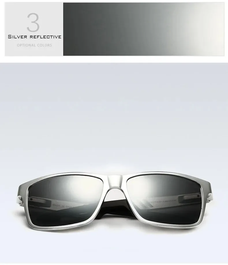 Veithdia Herren Sonnenbrille Aluminium polarisierten Spiegel Sonnenbrille fahren Sport brille Brillen Zubehör für männliche Frau v6560 – Detail 26