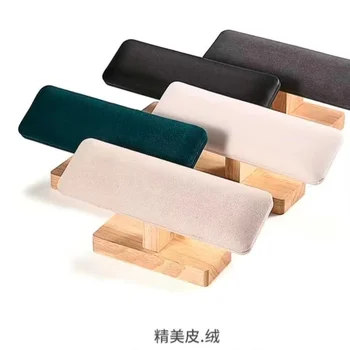 جديد T-Bar خمر بو الجلود/الخملية سوار سلسلة ساعة الرف مجوهرات المنظم الصلب عرض موقف حامل الحجم