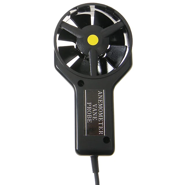 TECPEL AVM-712 High-Precision Digital Anemometer Taiwan-Made Wind Speed Temperature Meter 0.4-25 m/s 0~999,900 CMM Air Flow