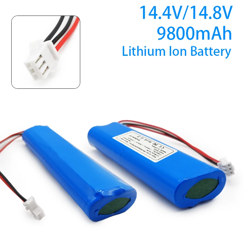 

14.4V 9800mAh Lithium Ion 4S1P 18650 Battery,For V8s X750 V50 V55 V8s V3s Pro V5s Pro Robot Vacuum Cleaner Rechargeable Battery