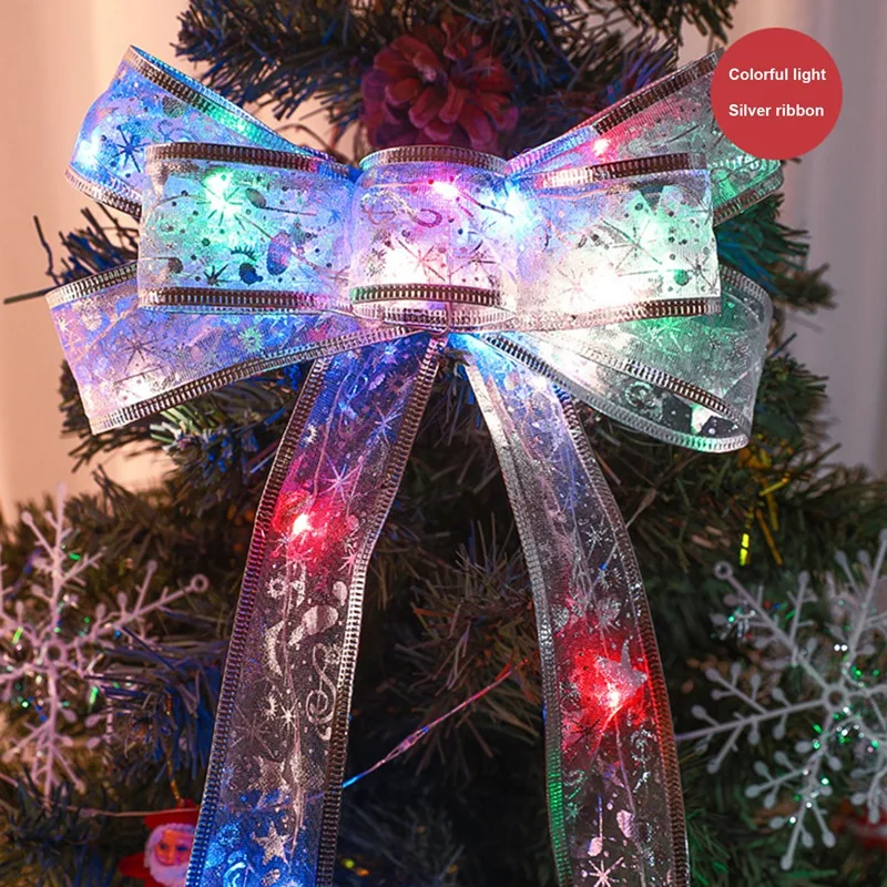 4m 40leds árvore de natal fita luz decoração luzes da corda diy laço arcos luz da corda casa decorações ano novo luz