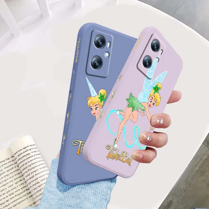 

Disney Wonderful Fairy For OPPO Find X5 A11 A16K A53 A98 A3 A57 A72 A73 A96 A74 A9 A5 5G Liquid Left Rope Phone Case