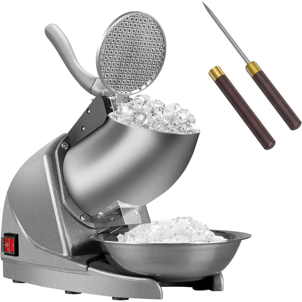 

Электрический измельчитель льда BI-DTOOL 380 Вт, с тремя лезвиями, производительность 129 кг/ч, конусный, 1500 об/мин, нержавеющая сталь