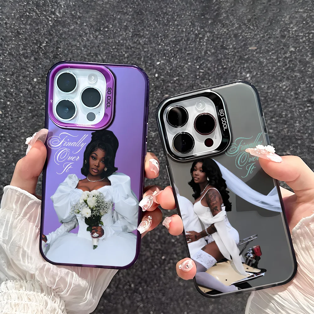 

Singer Summer Walker Finally Over It Phone Case For Samsung Protective Protective IMD Color Cover S25 S24 S23 A07 A17 A06 4G 5G