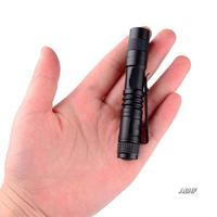 10X Flashlight Pen Torch Super Small Mini AAA XPE-R3 LED Lamp Belt Clip Light Pocket Torch With Holster