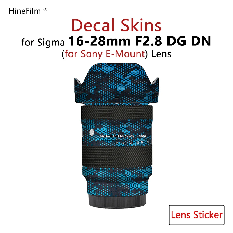 

Sigma 16-28 F2.8 Lens Stickers Cover Skin For Sigma 16-28mm f/2.8 DG DN Contemporary FE Mount Lens Protector Coat Wrap Film