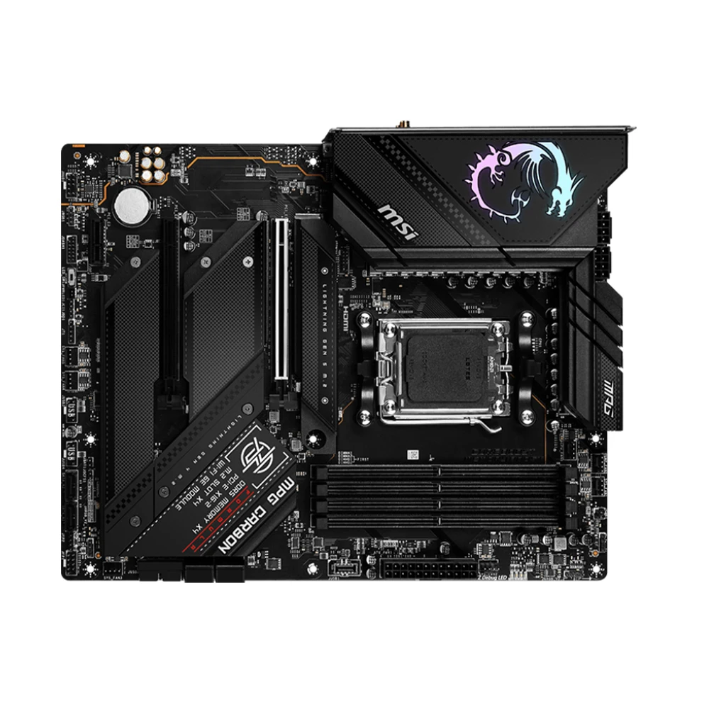 Imagem -03 - Msi-motherboard com Wi-fi Mpg B650 Suporta Processadores Ryzen Desktop Memória Ddr5 256gbusb 3.2 Gen 2x2 7780 x 3d B650