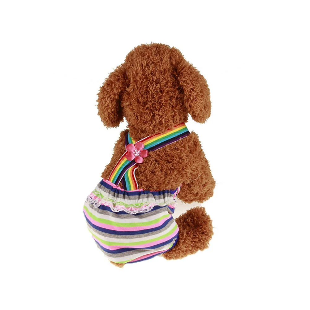 

Pet Physiological Pants Dog Diapers Trousers Female Washable Doggy Panties Menstrual