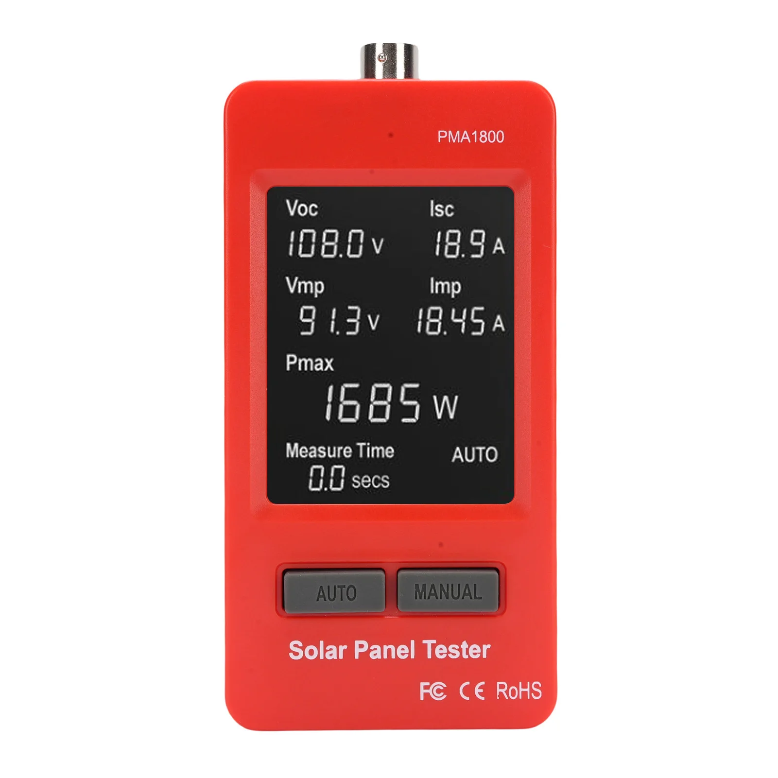 

Photovoltaic Panel Multimeter Photovoltaic Panel Multimeter Backlit HD LCD Display Multi Safety MPPT Test Solar PV Panel Tester