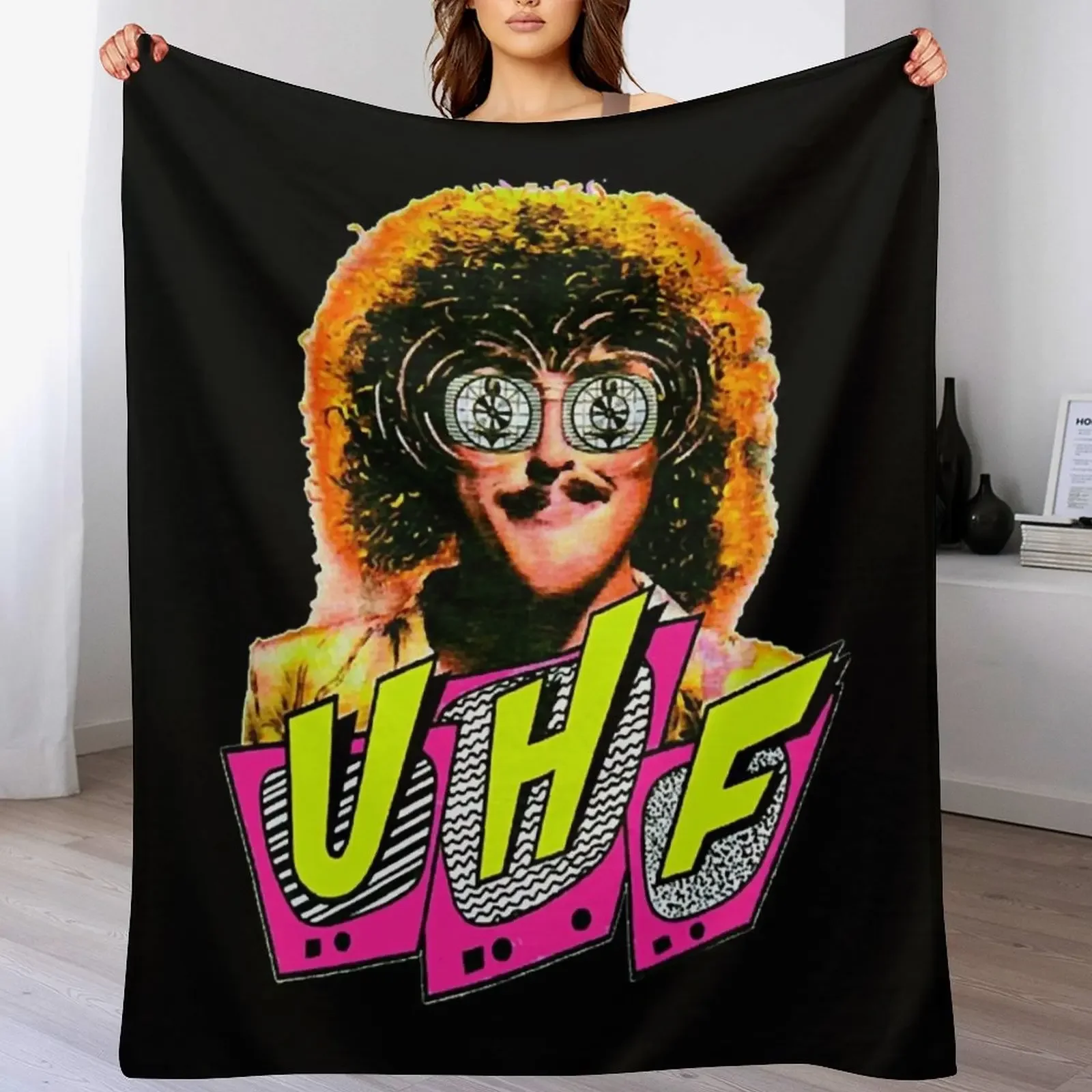 

Weird Al Yankovic Throw Blanket Reusable Durable Soft Blanket for All Seasons