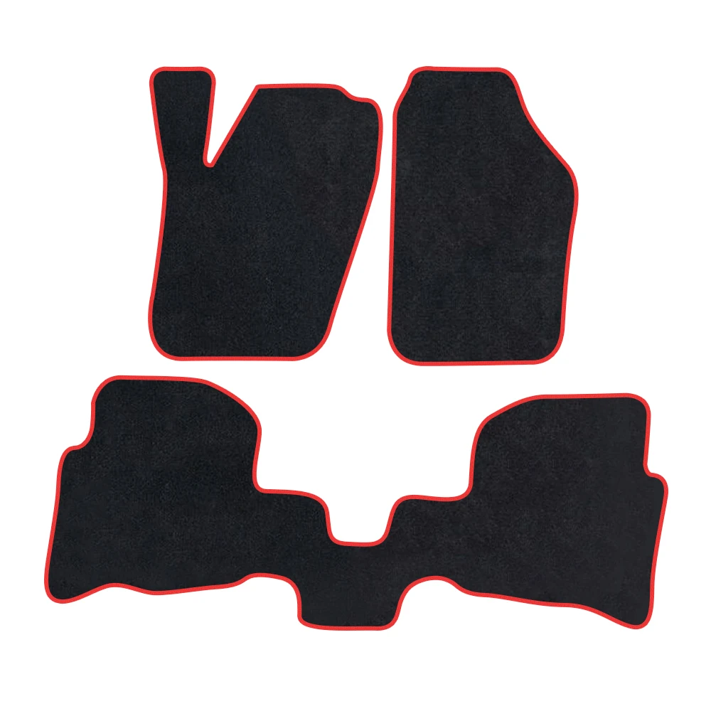 Car Floor Mats Fit for POLO(9N4) 3pcs 2002 2003 2004 2005 2006 2007 2008 2009 2010 2011