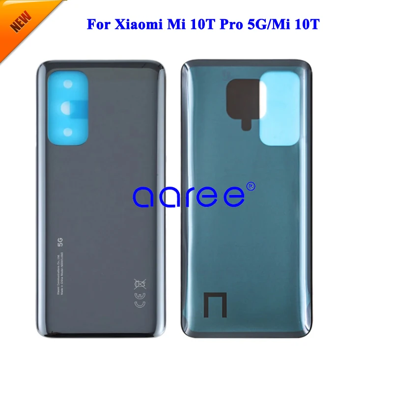 Battery Cover For xiaomi Mi 10T Pro 5G Back Cover Back Housing For Mi 10T Back Cover Back Housing Door With adhesive