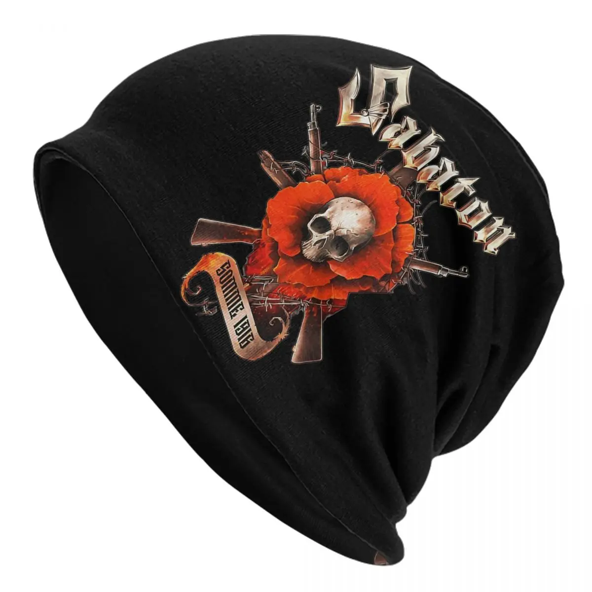 Heavy Metal Music S-Sabatons Caps Goth Adult Street Skullies Beanies Hats Spring Warm Dual-use Bonnet