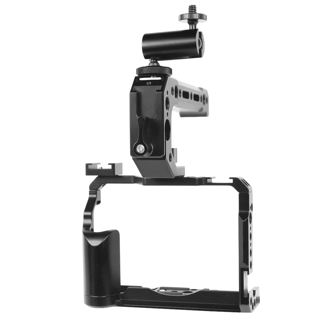 BGNing Aluminium Legierung Kamera Käfig Schutzhülle Stabilisator mit Kalten Schuh Halter für FUJI XT20/XT30 XT30II Kamera Schutzhülle – Detail 27
