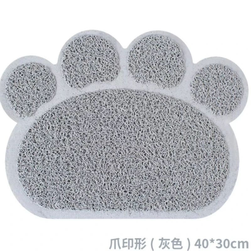 Claw-shaped waterproof cat litter pad PVC material environmentally friendly and easy-to-clean design