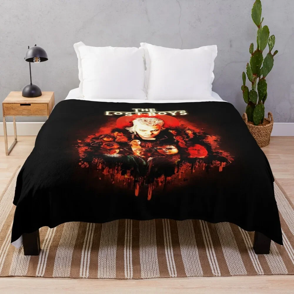 

The Lost Boys Throw Blanket Anti Shedding Soft Fuzzy Blanket for Home
