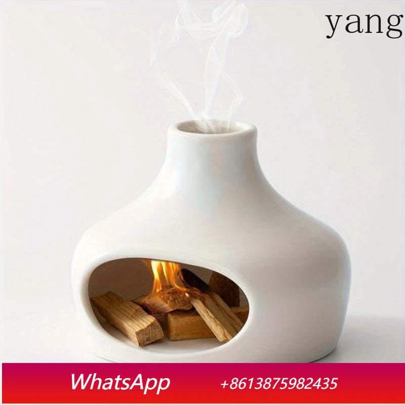 

LTT ceramic incense burner, sandalwood incense burner, handicraft aromatherapy burner