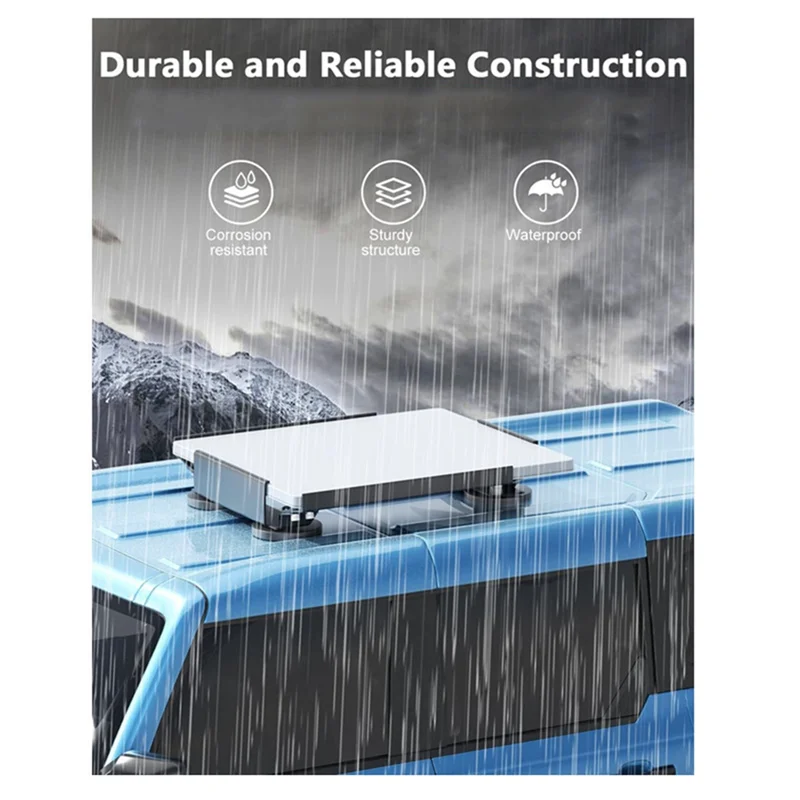 Y59A support de toit pour Starlink V4 pour Starlink V4 support de toit magnétique support de toit de voiture support de toit de remorque pour/voiture/Rvs/Surface métallique