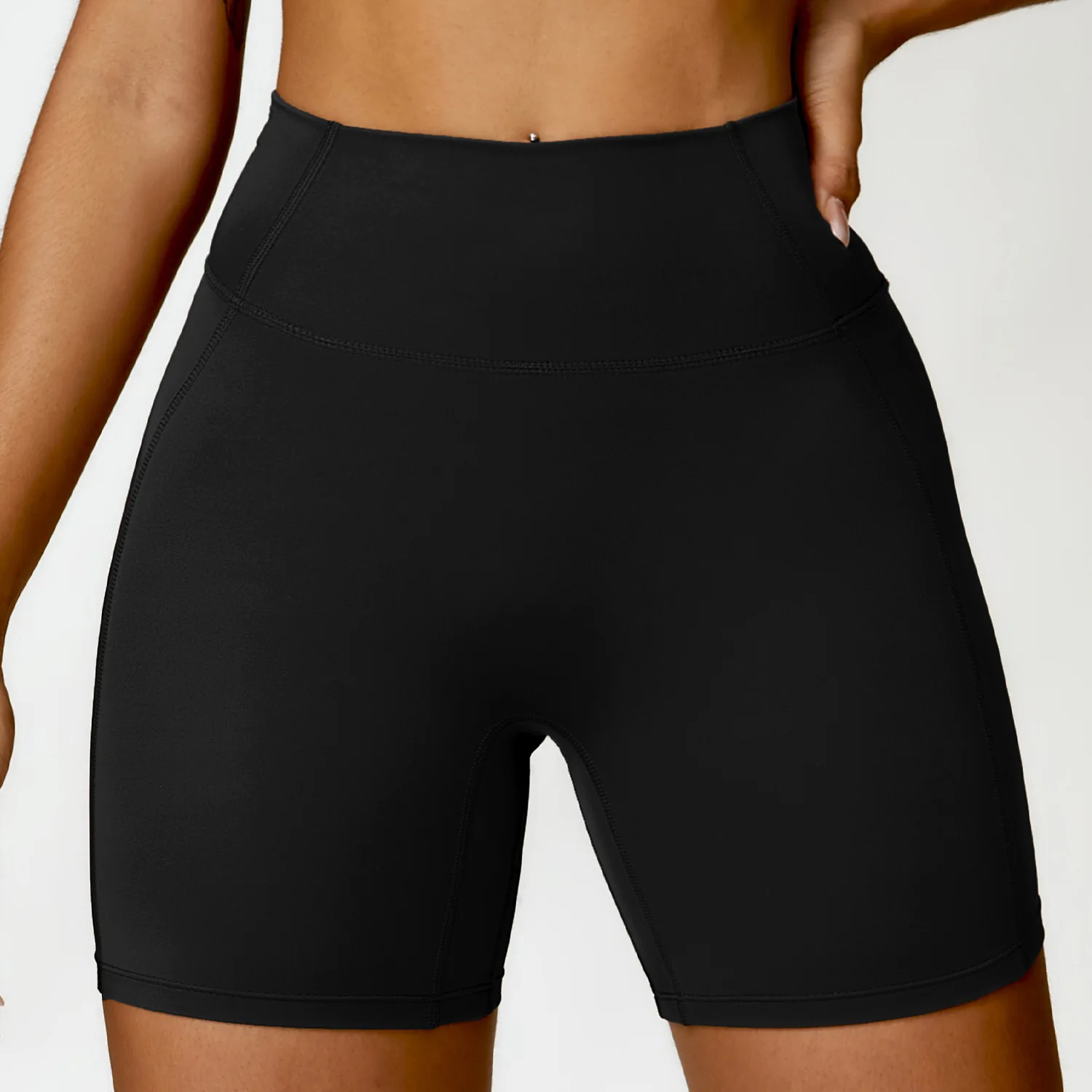 Vrouwen Yoga Legging Shorts Sneldrogend Fietsen Workout Gym Shorts Squat Proof Hoge Taille Fitness Strakke Korte Broek Sport Kort