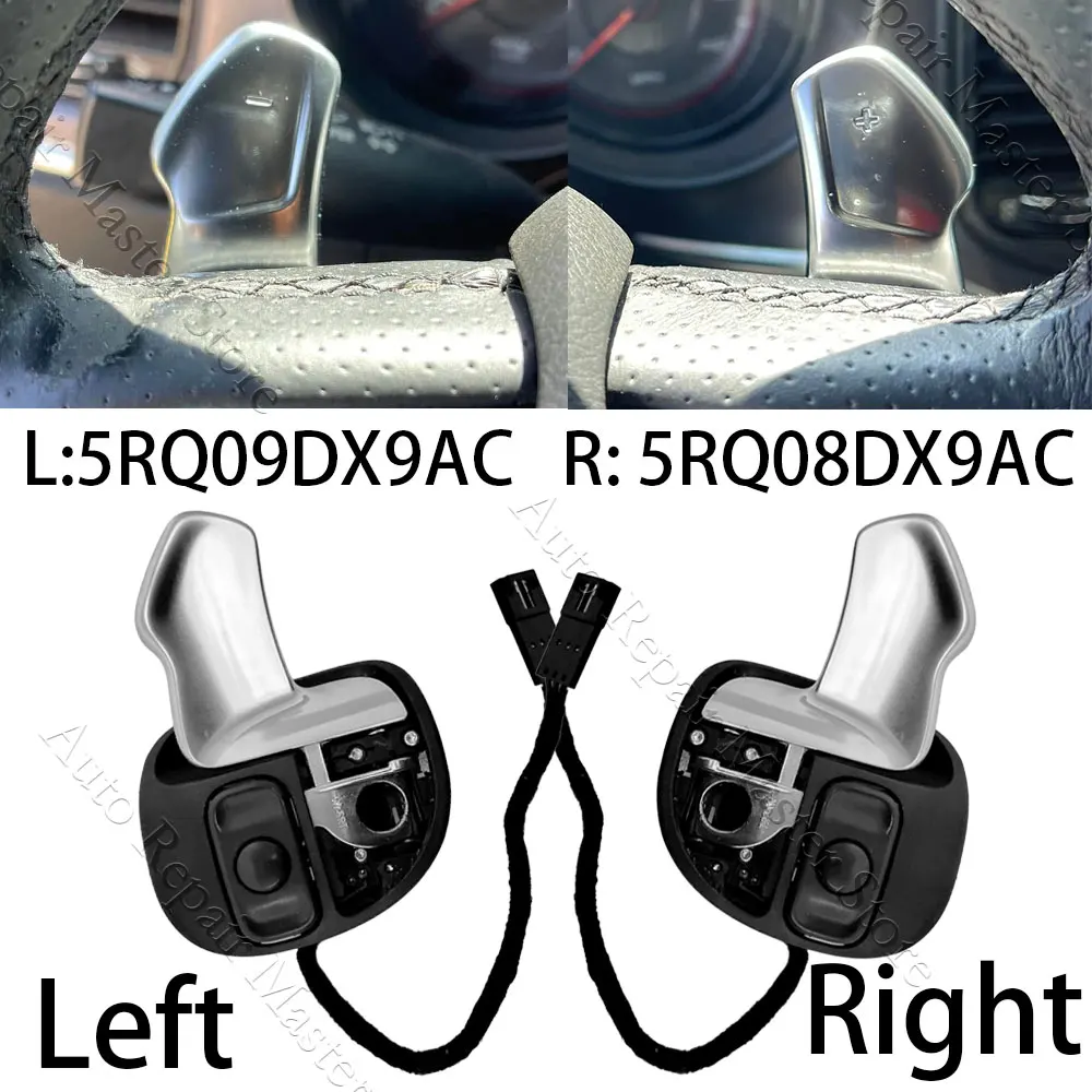 

For Jeep Grand Cherokee Chrysler 300 Car Steering Wheel Gear Shifter Paddle Replacement 5RQ08DX9AC 5RQ09DX9AC Part