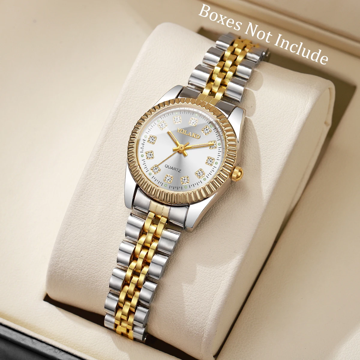 1pcs/set Women's Gift Watch Classic Fashion Scale Dial Simple Versatile Trend Quartz Watch (Box Not Included)