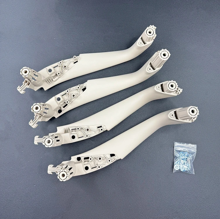 Beige Oyster Black Ersatz-Türgriffabdeckung innen für BMW 5er M5 G30 G31 F90 2017-2021 – Detail 2