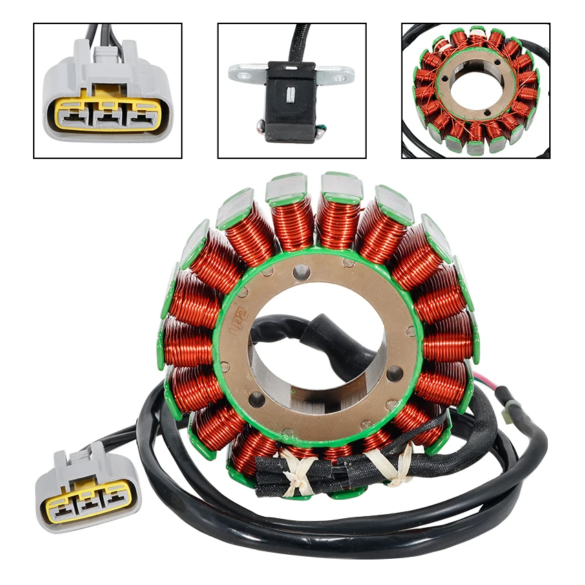 Motorcycle Ignition Stator Coil For Triumph Thruxton 1200 Speed Twin 1200 Bonneville Bobber Bobber TFC OEM:T1300128