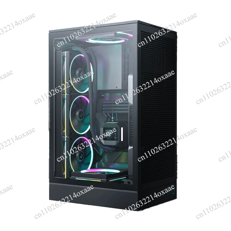 CH270 Computer Case Air-cooled Water-cooled Type-C Mesh Vertical Vertical M-ATX Structure Desktop