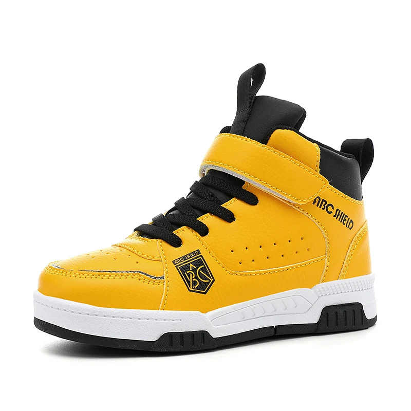 Children‘s High-top Basketball Boots Boys Girls Non-slip Basketball Trainers Outdoor Jogging Sneakers Breathable Athletic Shoes view 6
