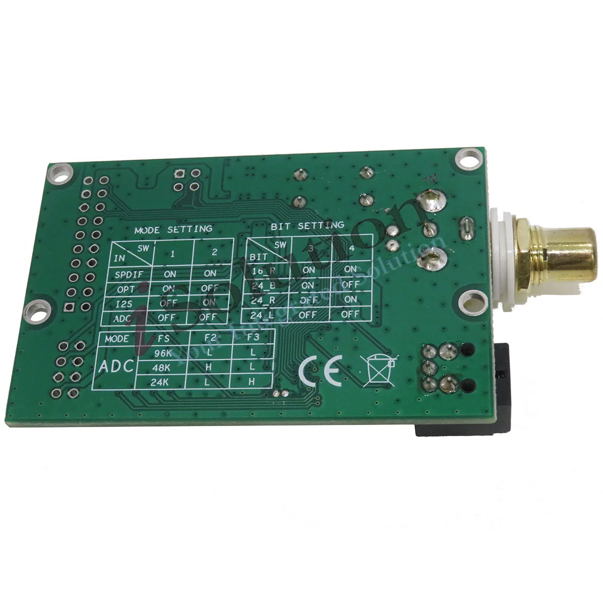 I2S IIS Optical Coaxial Analog Audio Signal Processing Conversion Switch Board for Amanero Italian USB Digital Interface