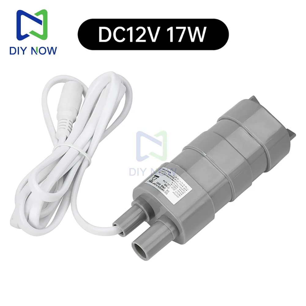 DC12V submersible pump JT-500 17W head 5 meters 10L/M DC submersible pump DC24V micro pump equipment pump vertical pump