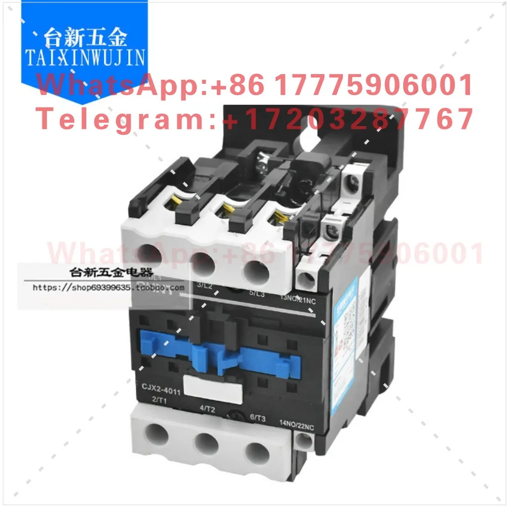 Original genuine Chint 40A AC contactor CJX2-4011 220V 110V 36V three-phase 380V