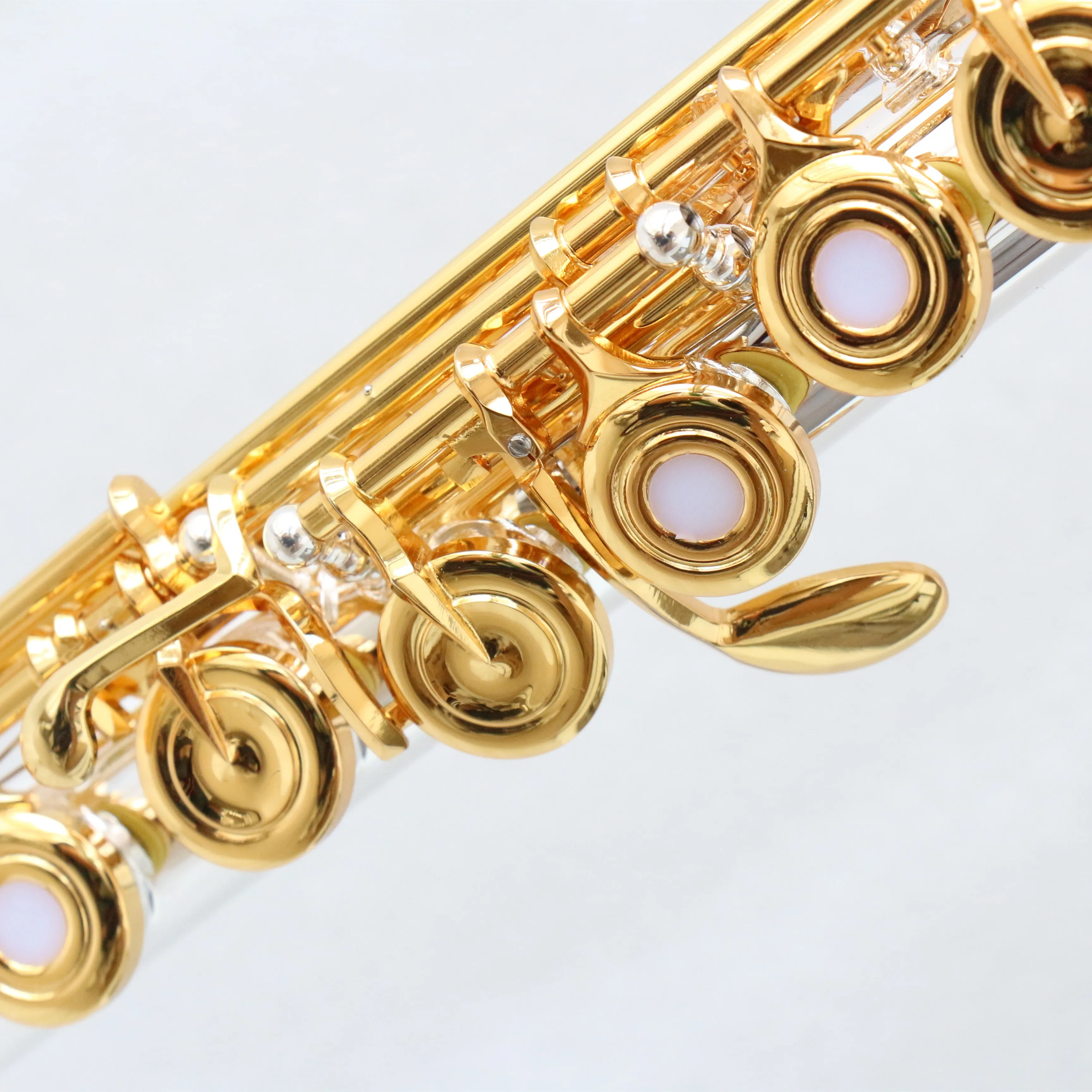 FCL-300SG FOCUS Flute Cuoronickel 17 Hole Open Hole Flute C Tone Double Color Flute With Wood Case And Cloth Bag For Studio