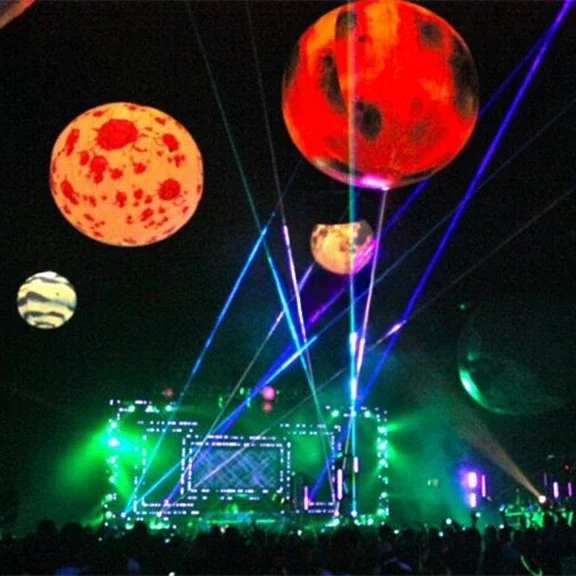 Sun/Mars/Saturn/Solar System Nine Planets Event Concert Decoration Ball