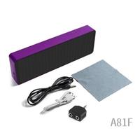 Color LED Music Spectrum Electronic Clock Sound Control Rhythm Light 1624 RGB Pickup Atmosphere Level Indicator, Purple Durable
