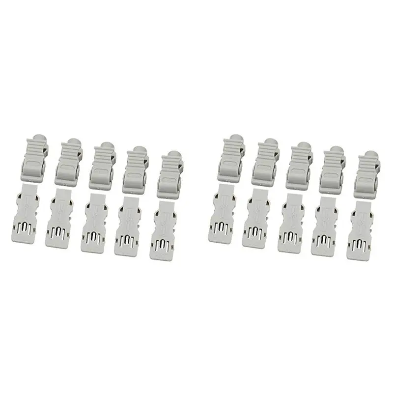 

Клипса ABXF-EKG, многофункциональный адаптер EKG/ECG с 3.0-контактным разъемом для подключения к кабелю, 989803166031, кабели для ЭКГ, 20 шт.