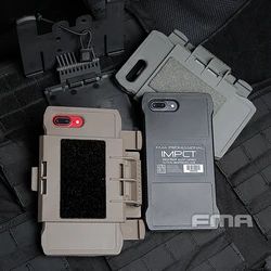 FMA Outdoors Vest System Chest-mounted Mobile Phone Case for Iphone 7/8 Plus Case TB1320