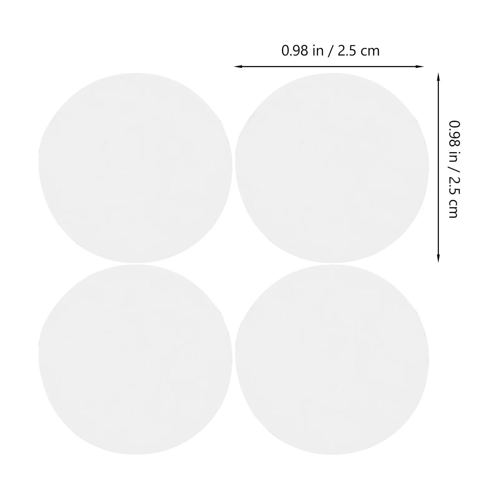 

5 Sheets High-Viscosity Double Sided Tape Acrylic Adhesive Dots For Wall Hanging Decorations Scrapbooking Teaching Aids Poster