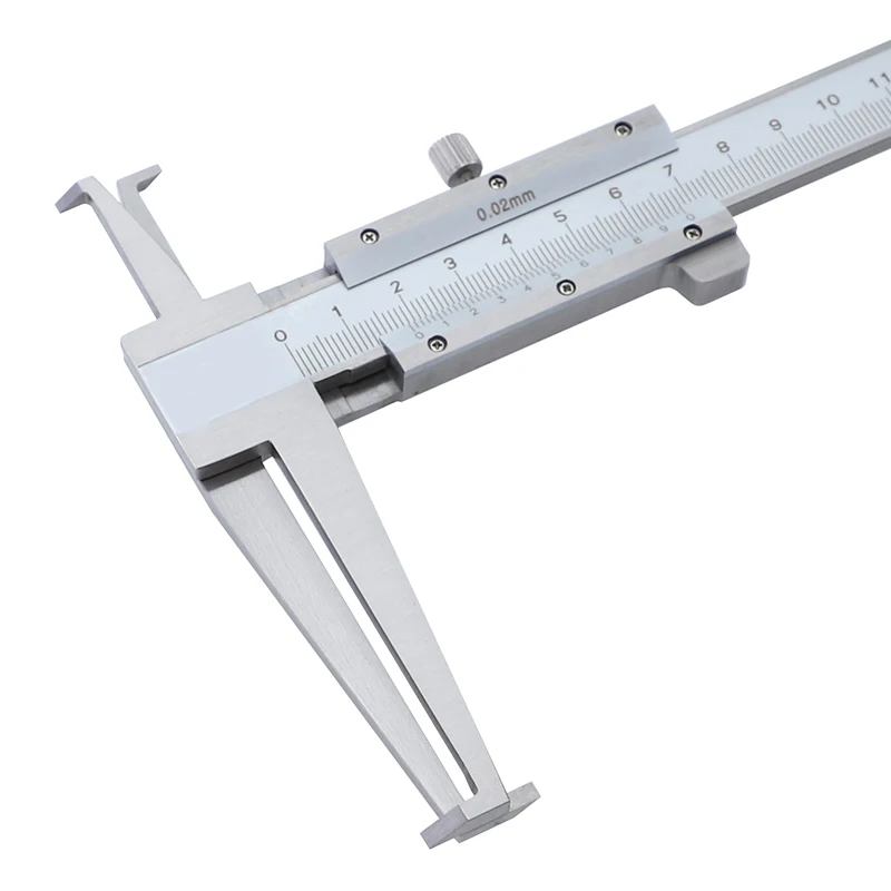 9-150mm Knife-point Inside Groove Vernier Caliper With Double Claw Professional Inner Vernier Calipers Caliber