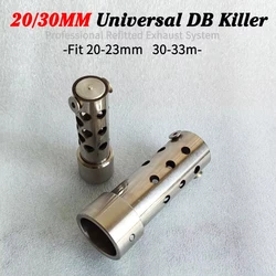20mm/25mm/30mm/35mm Motorcycle DB Killer Exhaust Muffler Noise Sound