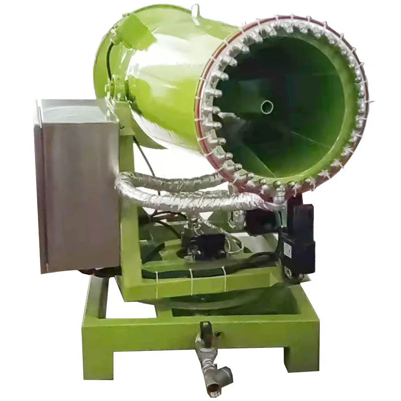 30M Smart Spray Fog Water Meshing Fire Cannon Industrial Humidifier Thermal Fogging Machine for Stone Yard