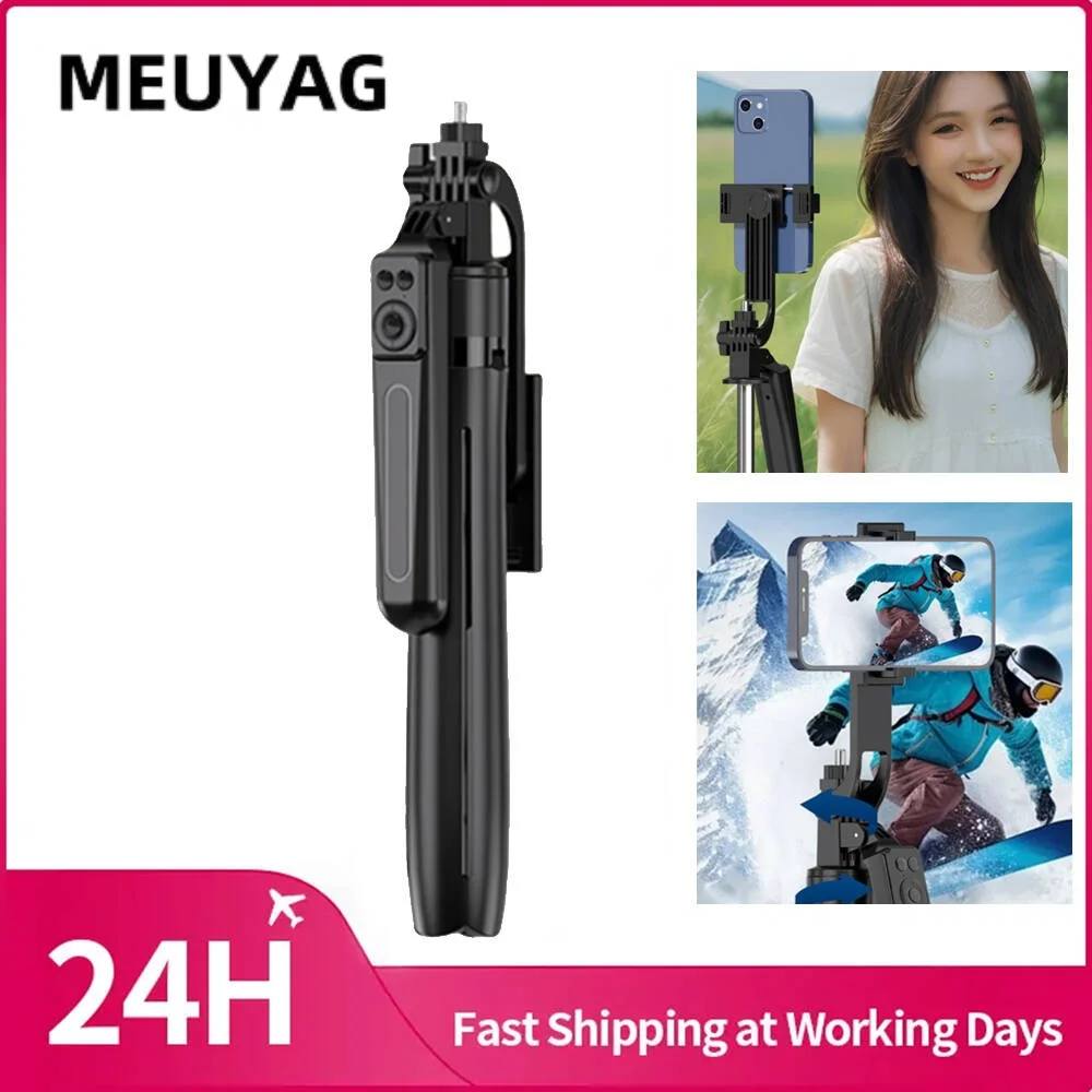 

Штатив MEUYAG 1,8 м для камеры с подсветкой для смартфона, подставка с беспроводным Bluetooth, кронштейн для селфи-палки с держателем для телефона для видео