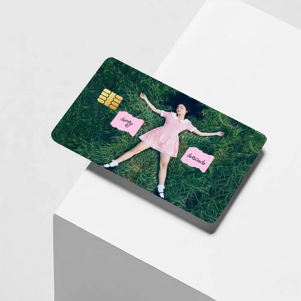 American singer D-Drop Dead Credit Card Decorative Card Stickers Suitable For Bank Cards Metro Transit Anti-scratch Gift 4PCS