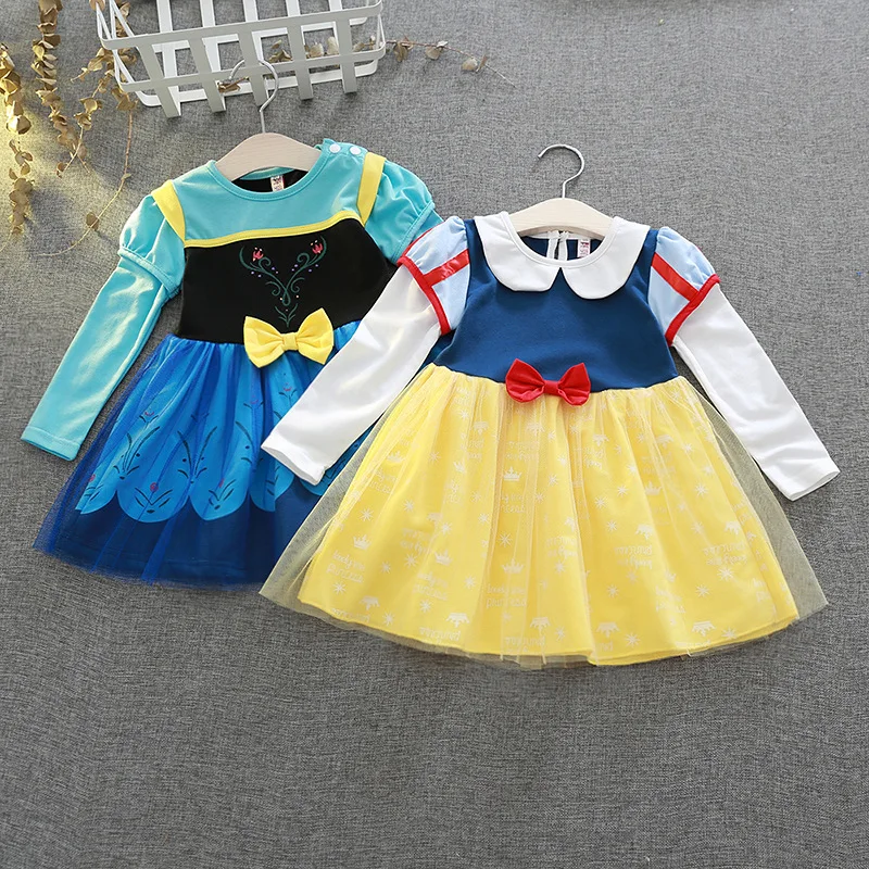 

Children's Clothing Hot-Selling Princess Dress for Girls One-Piece Dropshipping